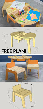 You can also get them table and chairs set so they can do other fun activities for their learning. Free Project Plan This Pint Sized Art Table Will Help Bring Out The Artist In Any Child It Features Work Kids Art Table Wood Projects Plans Diy Wood Projects