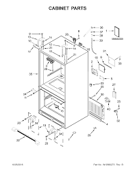 Kitchenaid kfcs22evms manual content summary: Kitchenaid Kfcs22evms8 Bottom Mount Refrigerator Parts Sears Partsdirect
