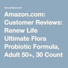 Amazon Com Customer Reviews Renew Life Ultimate Flora