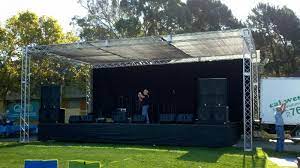Stage Lights And Sound Rentals Amp Production Services Stage Outdoor Stage Event Event Planning Tips