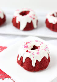 Mini bundt cakeschef times two. Mini Red Velvet Bundt Cakes With Cream Cheese Frosting A Classic Twist