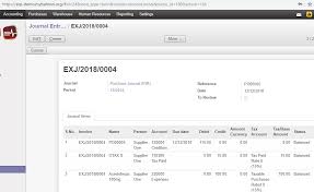 The only thing is system should be able to find those module at the appropriate location. Openerp Purchase Order Incorrect Credit Debit In Purchase Journal Entries Bahmni Openmrs Talk