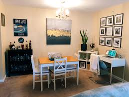 In the kitchen, that means finding a table that works just as well as a desk as it does for dining. Medical Student S Dining Room Home Decor Home Room