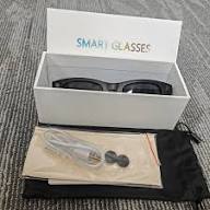 Nuevas gafas inteligentes W600 con IA para tomar fotos y grabar videos,  gafas de sol para exteriores, gafas inteligentes con audio BT y cámara.