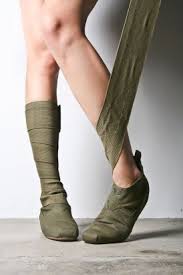 Wrapped Elven Ninja Assassin Stealthy Type Character Shoes Wrap Boots Boots Trending Shoes