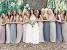 Dusty Blue Blue Grey Bridesmaid Dresses