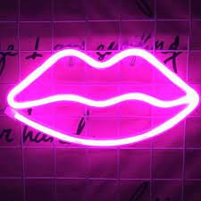 Photo Props Sign Decor Advertising Boats Neon Light Strip Party Garden Christmas Bar Hotel Home Indoor Outdoor Lawn Led In 2021 Neon Signs Lips Neon Sign Pink Lips