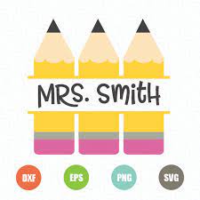 Download Free Pencil Monogram Svg Topfreedesigns