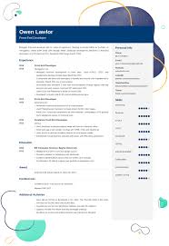 front end developer resumeexamples