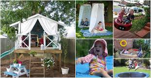 Build an outdoor bowling alley. 30 Fun Diy Outdoor Play Areas That Will Keep Your Kids Entertained All Summer Diy Crafts