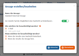 Maybe you would like to learn more about one of these? Einrichtung Der Mailbox Begrussung Easybell