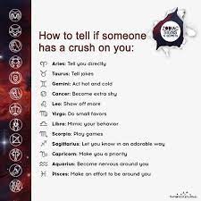 How To Tell If Someone Has A Crush On You Zodiac Signs Aquarius Zodiac Sign Traits Zodiac Signs Horoscope