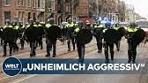 Das ist der morgen nach den schweren krawallen in den niederlanden. Niederlande Krawalle Bei Protesten Gegen Corona Massnahmen Youtube