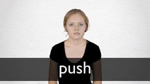 Push Definicion Y Significado Diccionario Ingles Collins Meaning of entrance in english. push definicion y significado