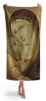 Tempera Beach Towels for Sale