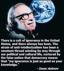 The Dangers of Stupidity Being Considered Patriotism