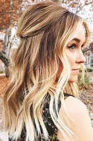30 Trendy Hairstyles For Medium Length Hair Lovehairstyles Com Updos For Medium Length Hair Half Updo Hairstyles Curled Hairstyles For Medium Hair