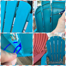 Adirondack Repair Those Pesky Plastic Cracks Don T Trash Just Drill And Strap Props To Another Pint Chair Repair Plastic Adirondack Chairs Plastic Chair