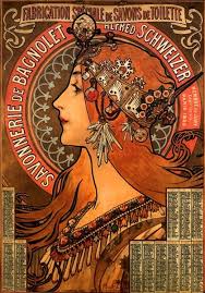 Soap Factory Of Bagnolet Mucha Alphonse Wikiart Org The Encyclopedia Of Painting Mucha Art Art Nouveau Mucha Art Nouveau Poster