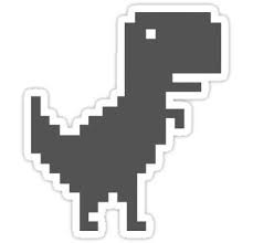 Pixel T Rex Sticker By Maddreamerr Tumblr Stickers Hydroflask Stickers Print Stickers