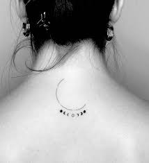 Moon view from forest trees tattoo on left forearm. 51 Dreamy Moon Tattoos To Brighten Up Your Aura Our Mindful Life