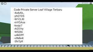 Features private server codes for every village, war, training grounds & akatsuki base servers. Free 9 Code Private Server Shinobi Life 2 Part 1 Youtube