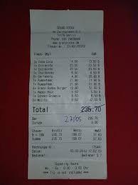 Ticket De La Cuenta En El Que No Pone Cuanto Hay Que Dejar De Propina Solo Que La Propina No Esta Incluida Picture Of Mondial Terrassen Berlin Tripadvisor