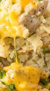Cheesy Pork And Rice Skillet Recipe Pork Casserole Recipes Pork Recipes Leftovers Recipes