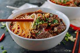 Spicy Beef Noodle Soup Recipe Beef Noodle Soup Spicy Beef Beef And Noodles