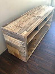 Pallet Side Table Or Tv Stand Diy Pallet Furniture Wooden Pallet Furniture Pallet Furniture