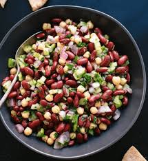 Kidneybohnen Salat Nach Libanesischer Art Rezept Kidneybohnen Rezept Kidneybohnen Leckere Salate