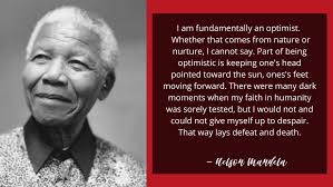 Nelson rolihlahla mandela (/ m æ n ˈ d ɛ l ə /; Nelson Mandela The Power Of Optimism Over Despair Mac6