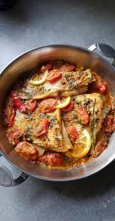 Ailes De Raie En Tajine My Tasty Cuisine Tajine Poisson Recette Tajine Recette Poisson