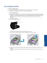 You basically need to expose the clog to an ink solvent long enough for it to dissolve. Ink Cartridge Problem Hp 5520 User Manual Page 45 62