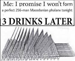 Tin soldiers,54mm, macedonian phalanx, 40 painted figures, collection painting. A 256 Man Macedonian Phalanx 9gag