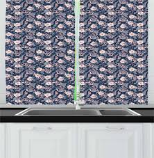 victorian curtains 2 panels set