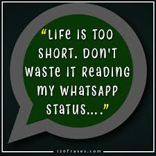 Fügen sie mithilfe dieser whatsapp bilder positive stimmung in den alltag ein. 13 Cool Whatsapp Status Quotes With Images 120 Frases