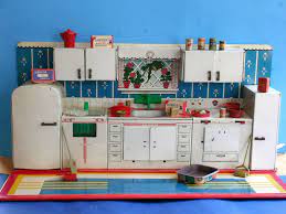 Maybe you would like to learn more about one of these? 1950s Tin Litho Toy Superior Kitchen Accessories Food Pots Pans More Playset Retro Toys Antique Toys Kids Play Kitchen Accessories