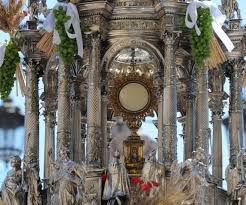 Resultado de imagen para imagenes del papa en corpus christi