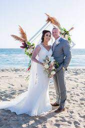 Intimate Huntington Beach Wedding Jefrrel Chad Beach Wedding Wedding Stella York Style