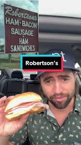 Discover Robertson's Ham Sandwiches in Marietta, OK