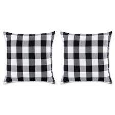 Maybe you would like to learn more about one of these? Dii Black White Buffalo Check Pillow Cover 20x20 Set 2 20x20 Walmart Com Walmart Com