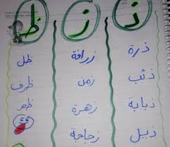 شرح الفرق بين الحروف المتشابهة في اللغه العربية وكيفية التمييز بينهم للصفوف الابتدائية Pdf