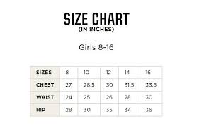 Size Charts Aqua Swim Supplies