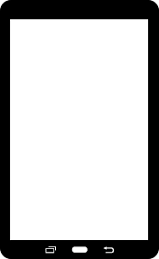 صور تابلت شفافة للتحميل الأجهزة اللوحية فارغة للتحميل Icon Color Free Tablet
