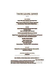 This reservation is for indoors. 48 Sample Thanksgiving Menu Templates In Pdf Ms Word