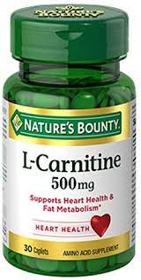 Amazon Com Nature S Bounty L Carnitine 500 Mg 30 Tablets Health Personal Care