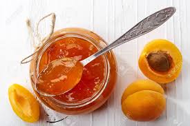Download Jar Of Apricot Jam On White Wooden Background From Top View Stock Photo Picture And Royalty Free Image Image 61518238 Yellowimages Mockups