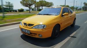Renault Megane 1 6 Coupe Test Surusu 16v Motor Secenegi Youtube