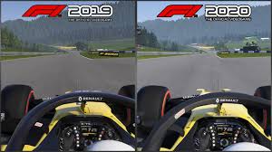 Bring dich jetzt in pole position beim österreich gp 2020. F1 2019 Vs F1 2020 Red Bull Ring Spielberg Comparison 4k 60fps Youtube